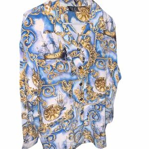 YL by Yair silk blouse